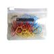 Zipper Lock Plastic Bags for custom paper clips