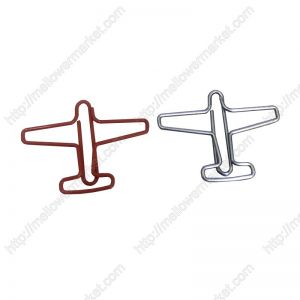 airplane shaped paper clips, aircraft decorative paper clips