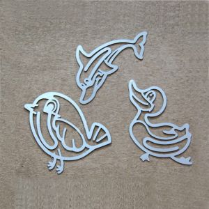 animal paper clip bookmarks, hollow bookmarks