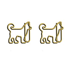 dog decorative paper clips, animal shaped paper clips, 