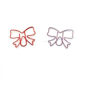 bow shaped paper clips