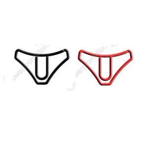 briefs underpants shaped paper clips, decorative paper clips