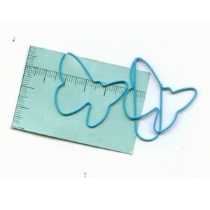 insect shaped paper clips in butterfly outline, decor ornaments