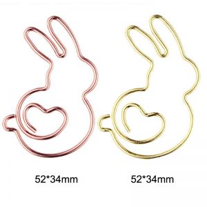 cartoon rabbit jumbo paper clips, extra large paper clips