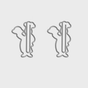 cute chef shaped paper clips, cook decorative paper clips