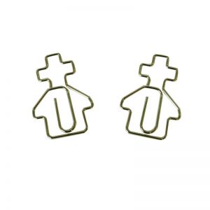 church shaped paper clips, cute decorative paper clips