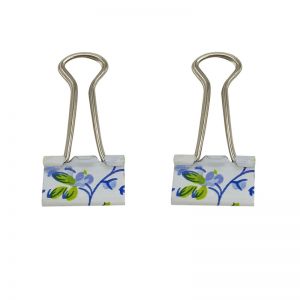 color-printing decorative binder clips, custom binder clips