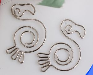 bird crow shaped paper clips