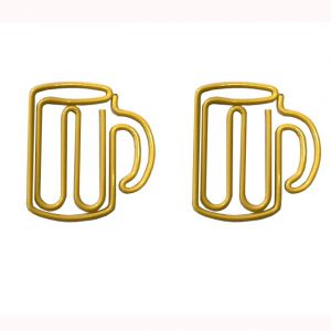 cup shaped paper clips, cute decorative paper clips