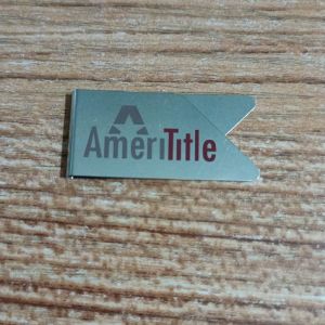 custom logo printed paper clips, promotional paper clips