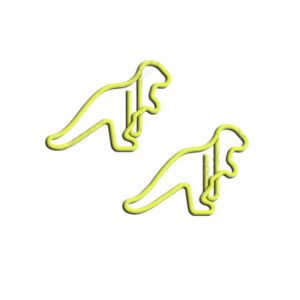 T-rex decorative paper clips, cute dinosaur animal paper clips