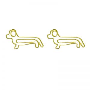 dog decorative paper clips, animal shaped paper clips