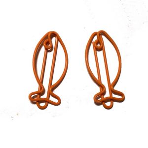 fish shaped paper clips, decorative paper clips 