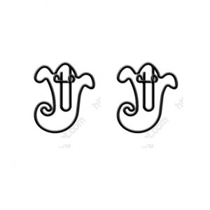 ghost shaped paper clips, halloween paper clips, holiday gifts