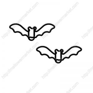Halloween bat decorative paper clips, shaped paper clips