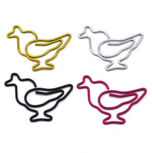 hen decorative paper clips, animal shaped paper clips