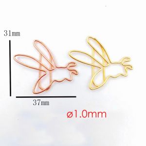honey bee decorative paper clips, insect shaped paper clips