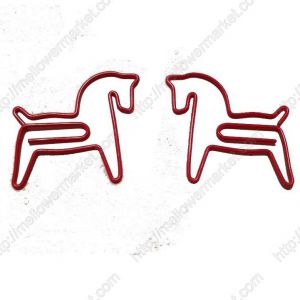 horse decorative paper clips, animal shaped paper clips