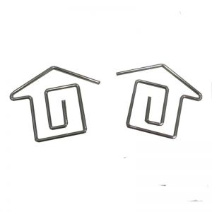 house shaped paper clips