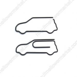 vehicle shaped paper clips in jeep outline