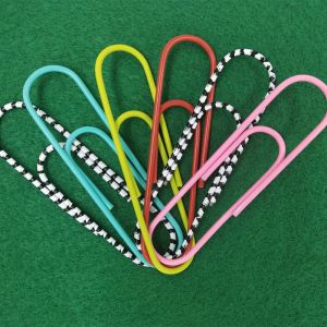 colored jumbo paper clips, extra large paper clips