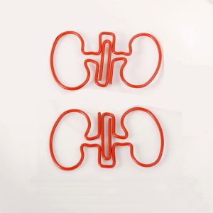 kidney shaped paper clips, decorative paper clips