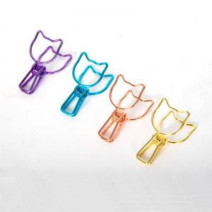 kitty decorative binder clips, custom fish binder clips