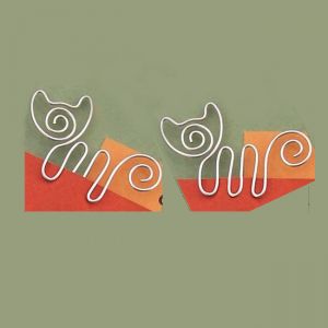 cat decorative paper clips, animal shaped paper clips