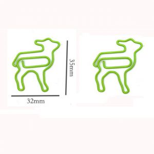 goat shaped paper clips, animal shaped paper clips