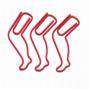 leg shaped paper clips, fun decorative paper clips