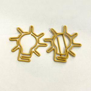 lightbulb shaped paper clips, promotional paper clips