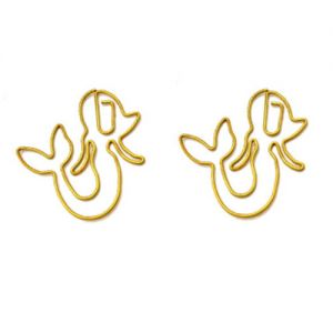 sea-maid shaped paper clips, mermaid decorative paper clips