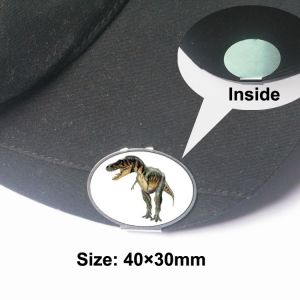 metal hat brim clips, printed brim clips