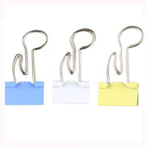 note decorative binder clips, custom colored binder clips