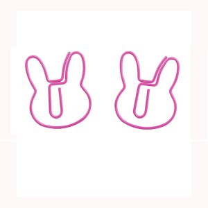 rabbit animal shaped paper clips, decorative paper clips
