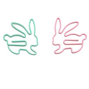 rabbit animal shaped paper clips