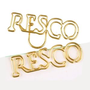 RESCO shaped paper clips, name decorative paper clips