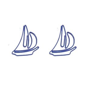 sailboat vehicle shaped paper clips