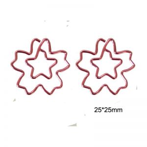 Sakura shaped paper clips, flower paper clips