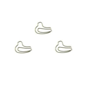 dove shaped paper clips, pigeon paper clips