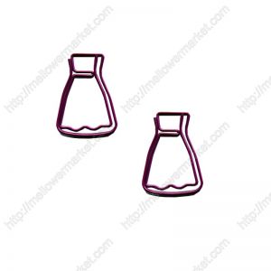 skirt shaped paper clips, decorative paper clips
