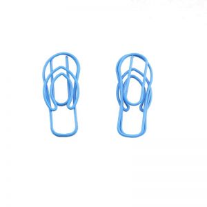 slipper decorative paper clips, shoe shaped paper clips