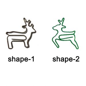 deer stag shaped paper clips