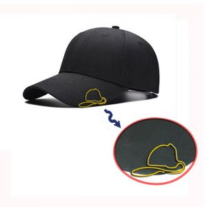 Straw-hat hat brim clips, custom hat brim clips