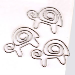 tortoise shaped paper clips, turtle decorative paper clips