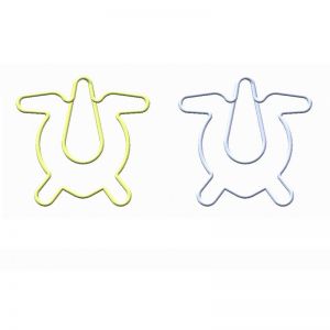 turtle jumbo giant paper clips, gold extra large paper clips
