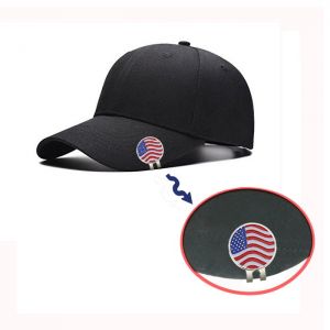 US metal hat clips, custom hat brim clip