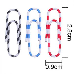 zebra paper clips, decorative paper clips