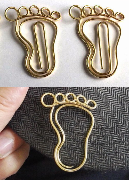 jumbo paper clips; hat brim clips
