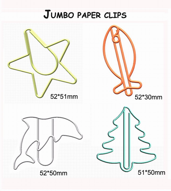 jumbo paper clips, giant paper clips in wire